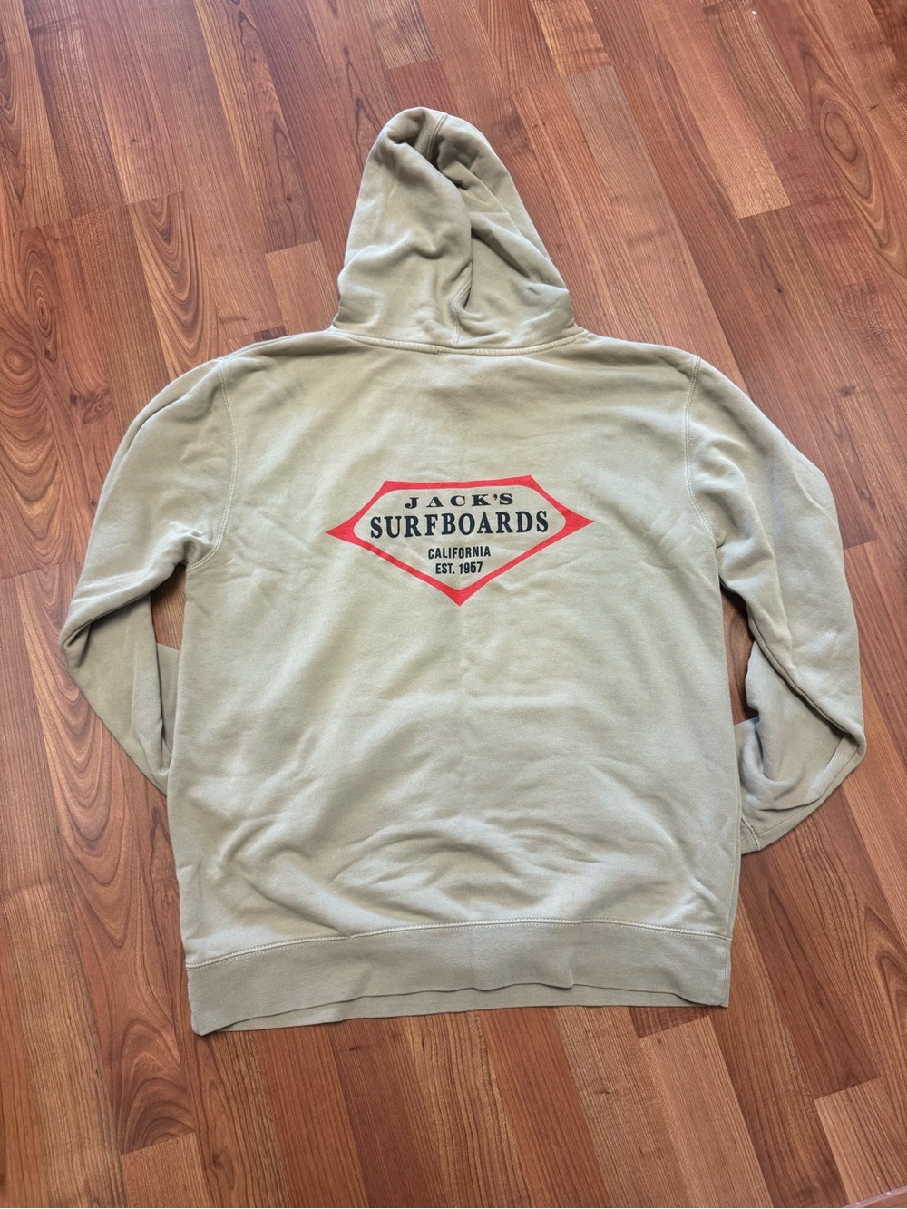 Jack's Surfboards beige Pullover Hoodie